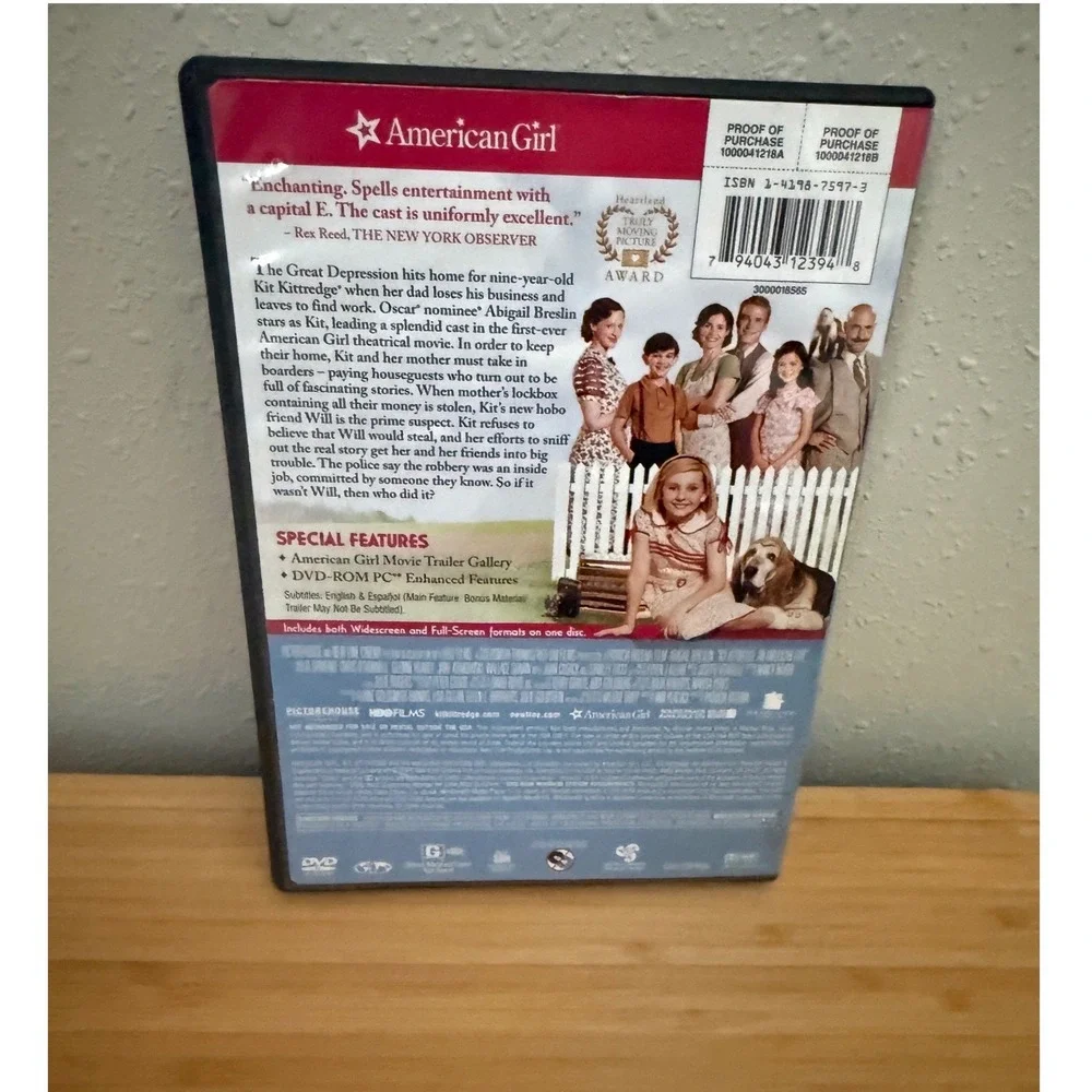 American Girl Kit Kittredge DVD Movie Media Bundle 2008 Promo Lot